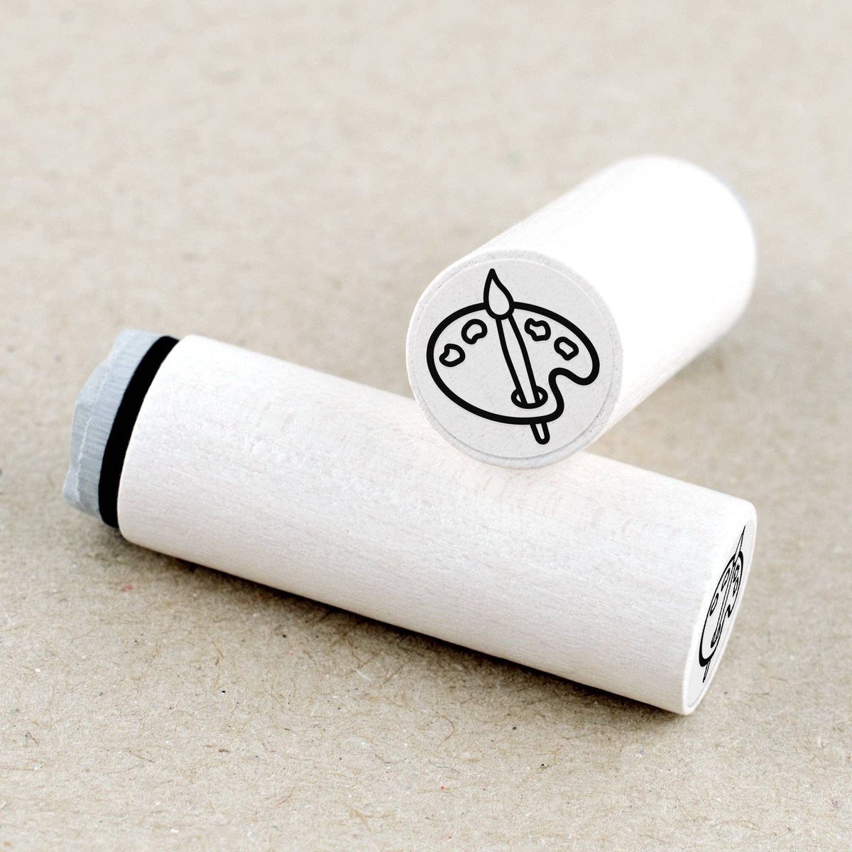 Paint Palette Mini Stamp by Merry & Bright | Papertail Fox