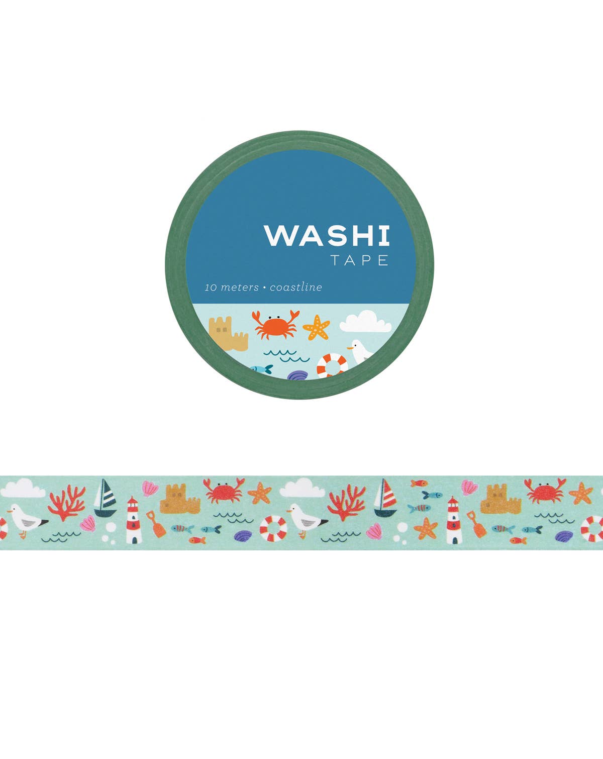 Coastline Washi Tape by Girl of All Work | Papertail Fox