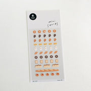 Bakery Bread Mini Sticker Sheet by Suatelier