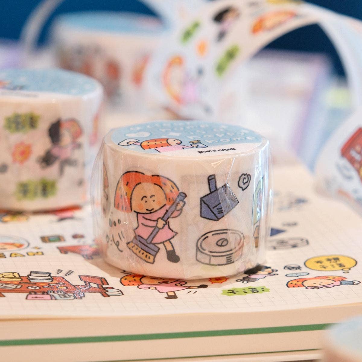A Clean Home Is a Happy Home Washi Tape | RiN! Studio