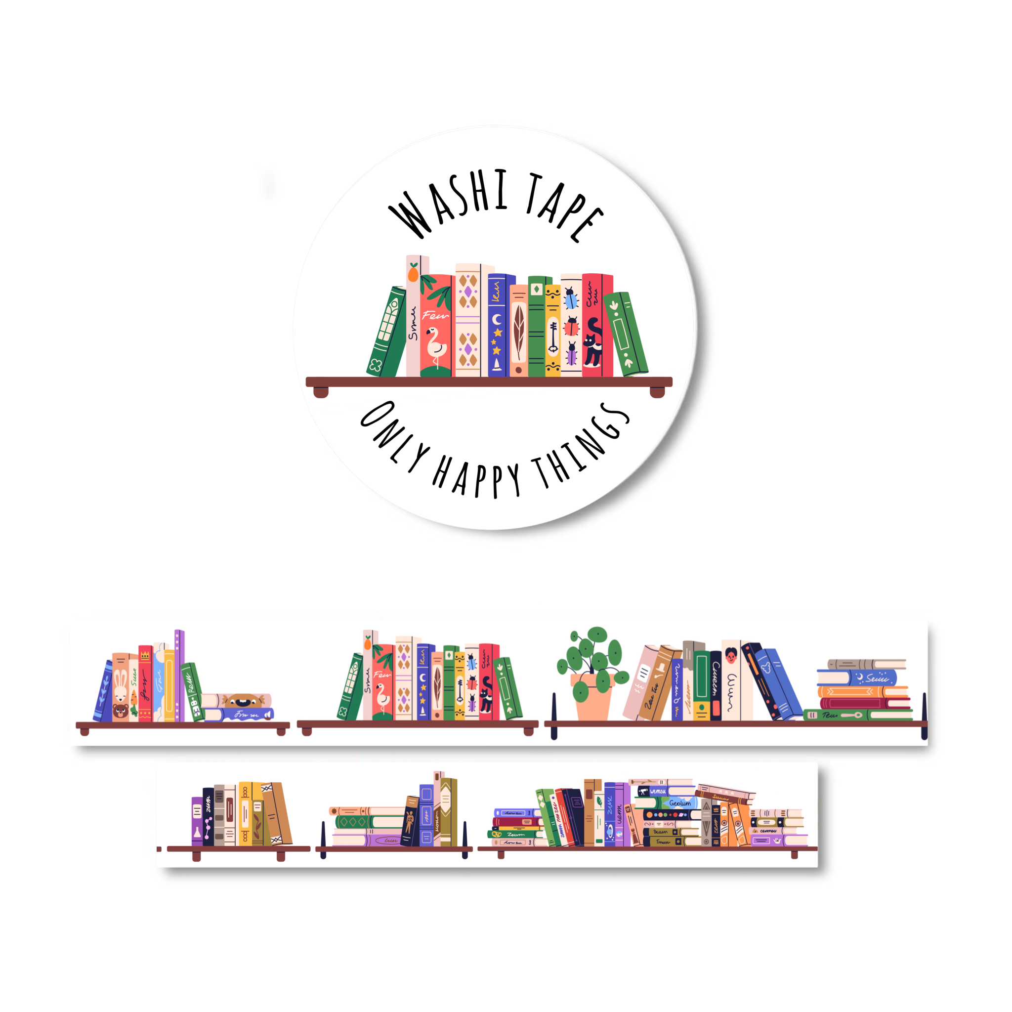 Only Happy Things: Bookshelves