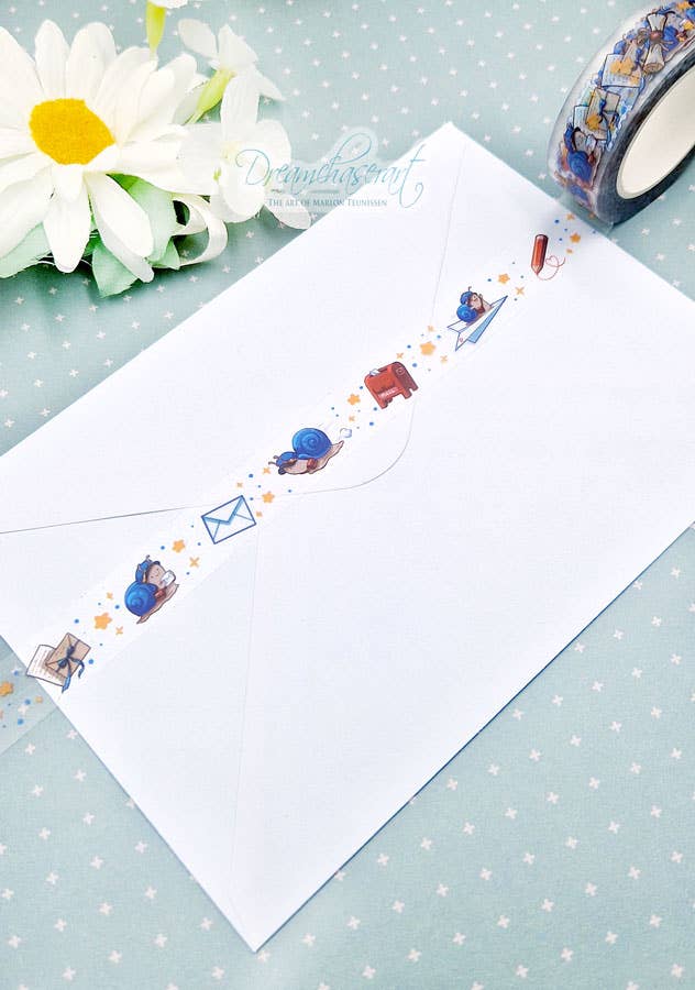 Snail Mail Clear Tape | Dreamchaserart