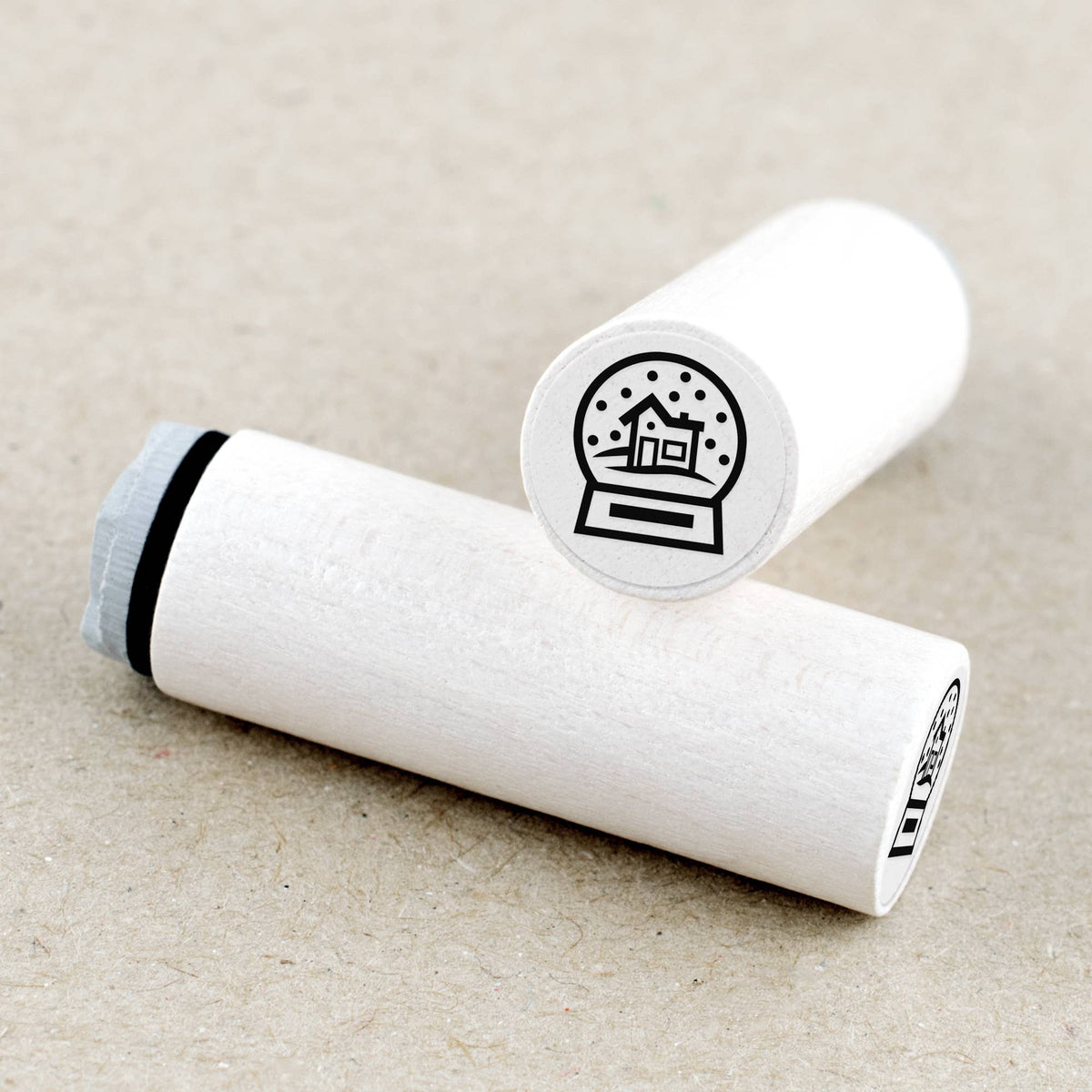 Snow Globe Mini Stamp by Merry & Bright | Papertail Fox