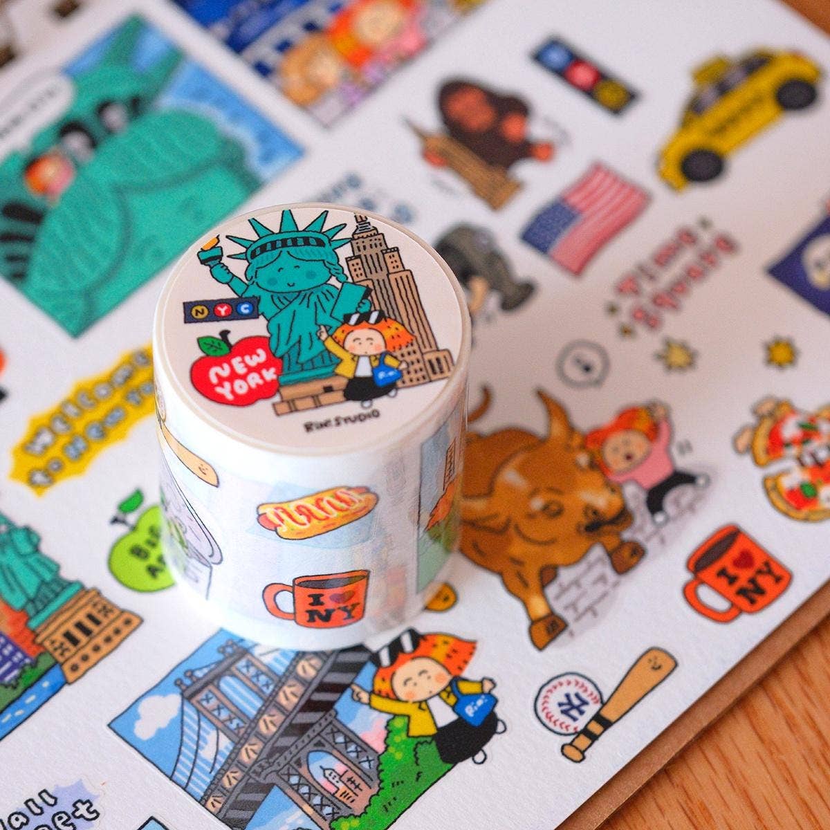 New York Die-Cut Washi Tape | RiN! Studio