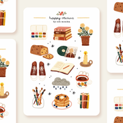 Rainy Morning Sticker Sheet by Och Monika | Papertail Fox