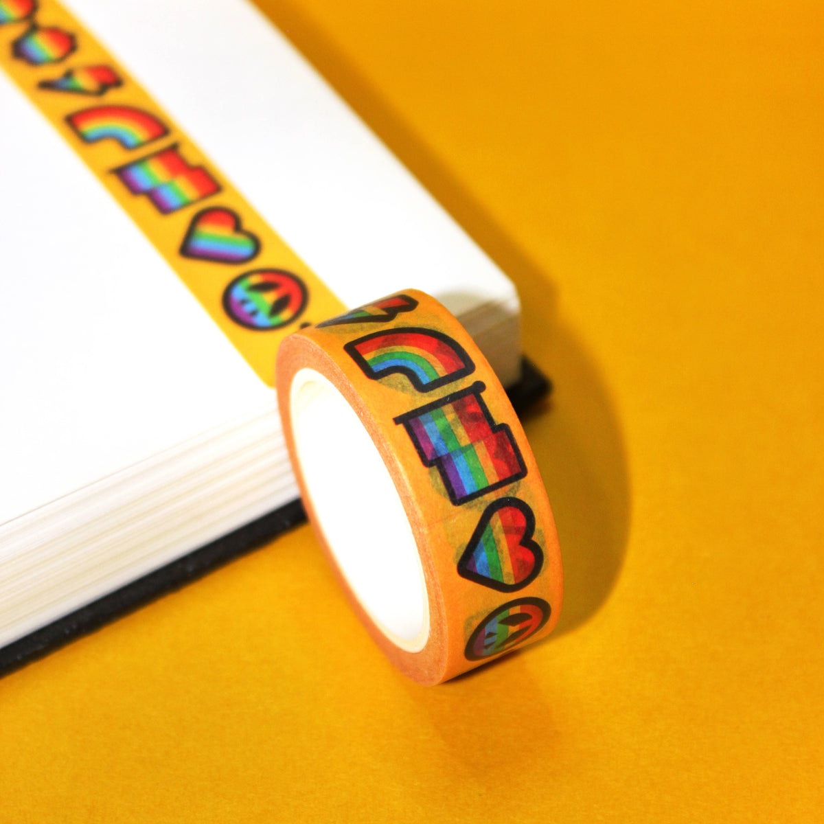 Rainbow Love Washi Tape | New Heights Studio