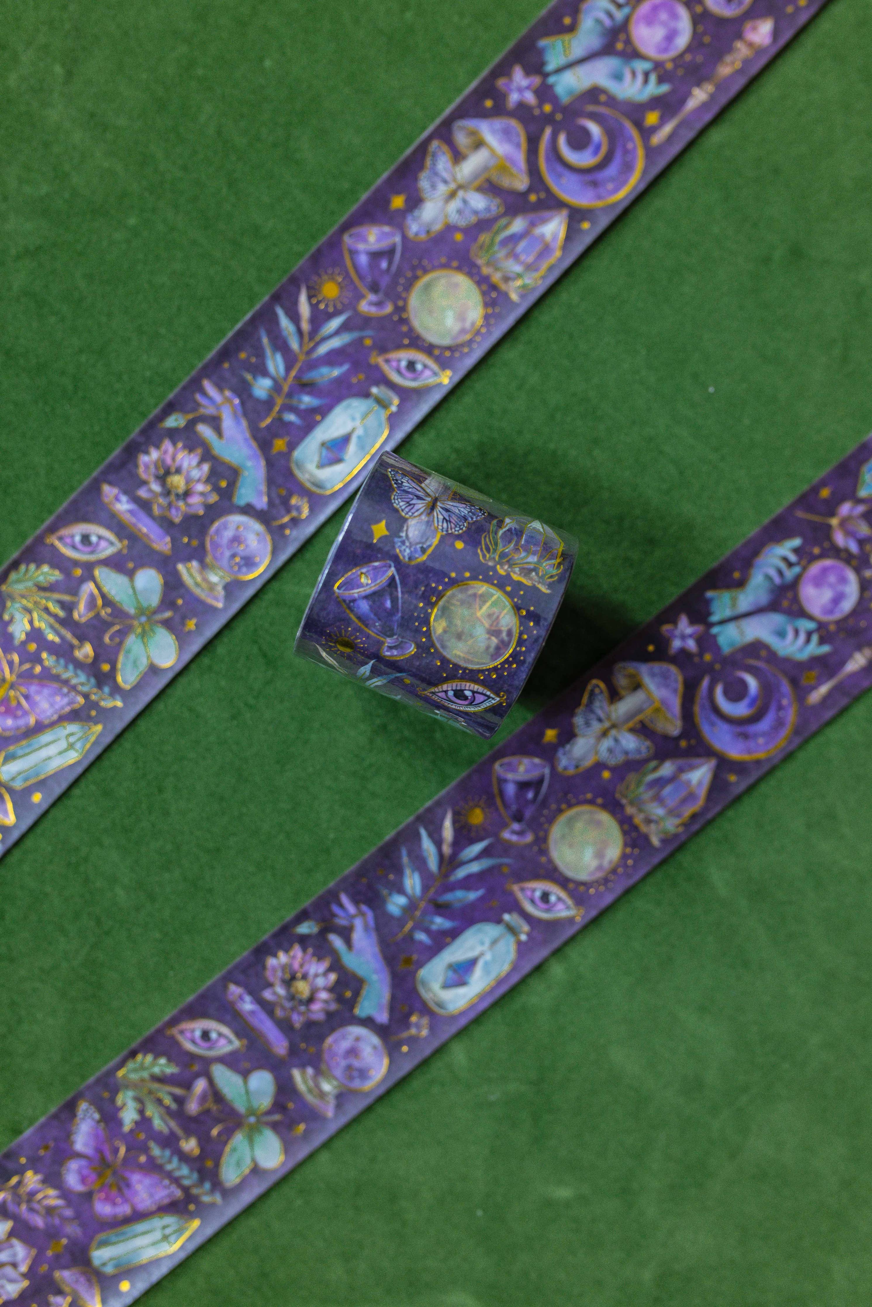 Magical Night Foil Washi Tape | CoraCreaCrafts