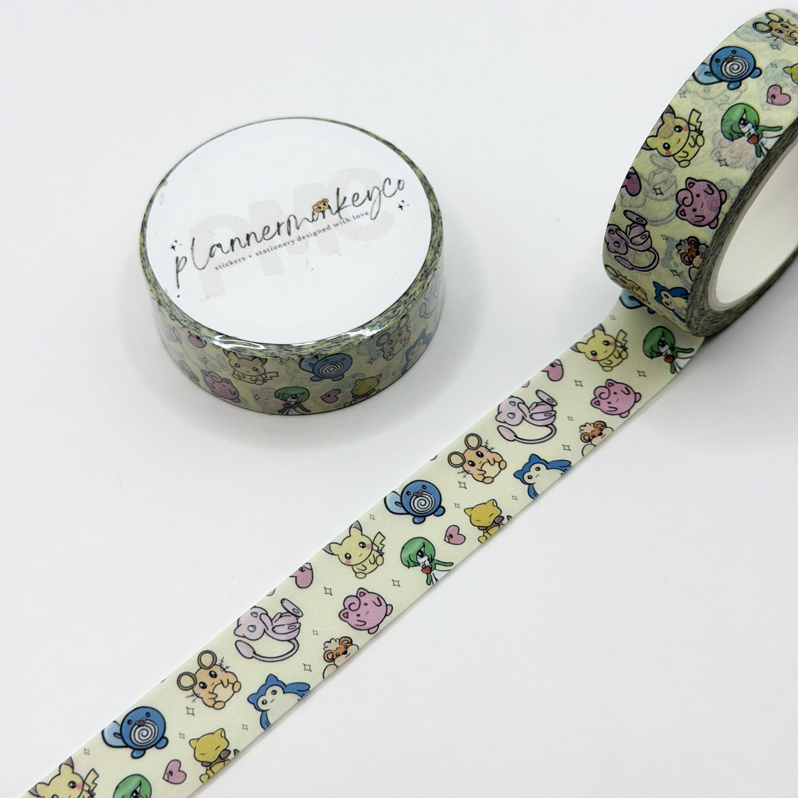 Pocket Planner Pal Washi Tape | Planner Monkey Co