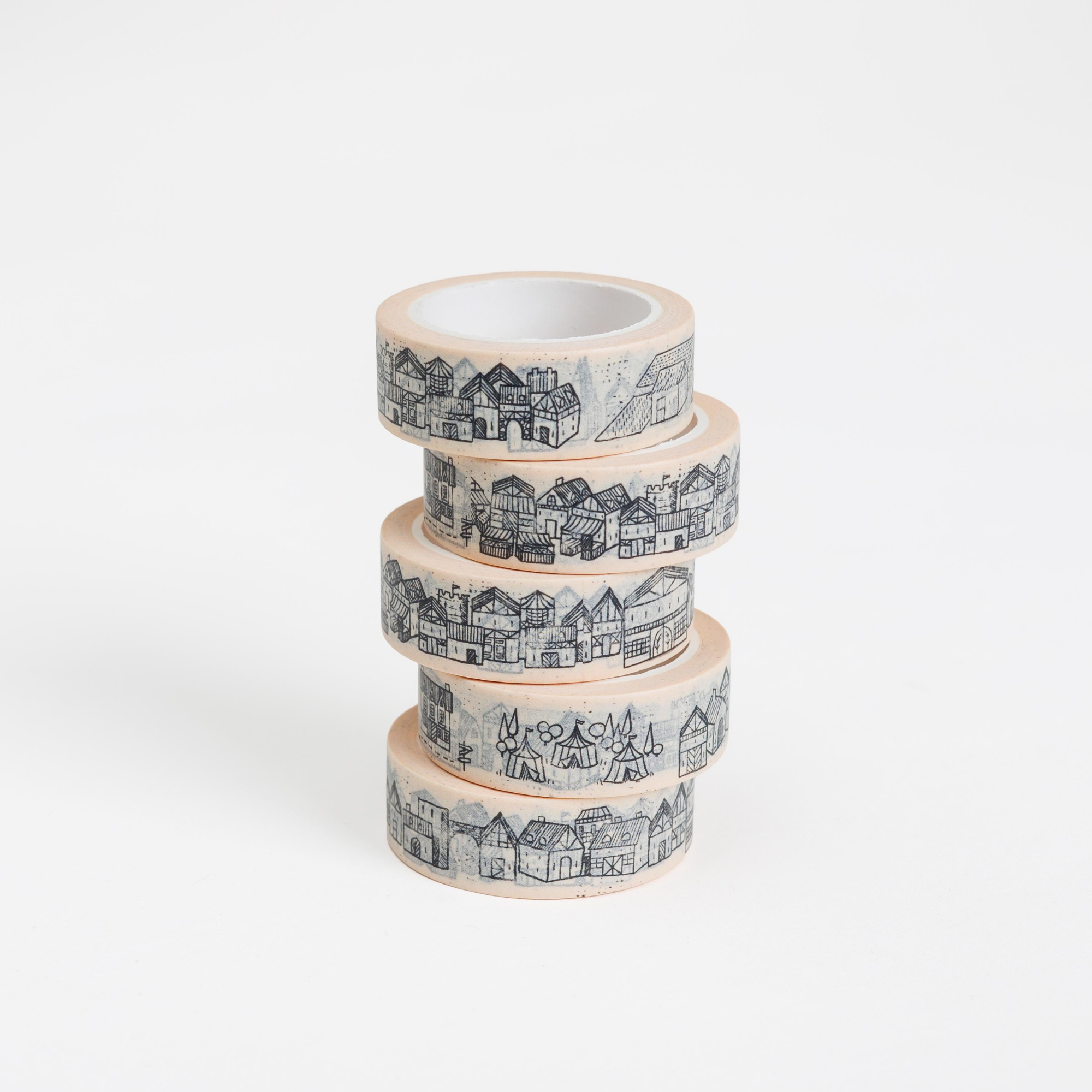 Fantasy Towns & Countryside Washi Tape - Mapmaker Series