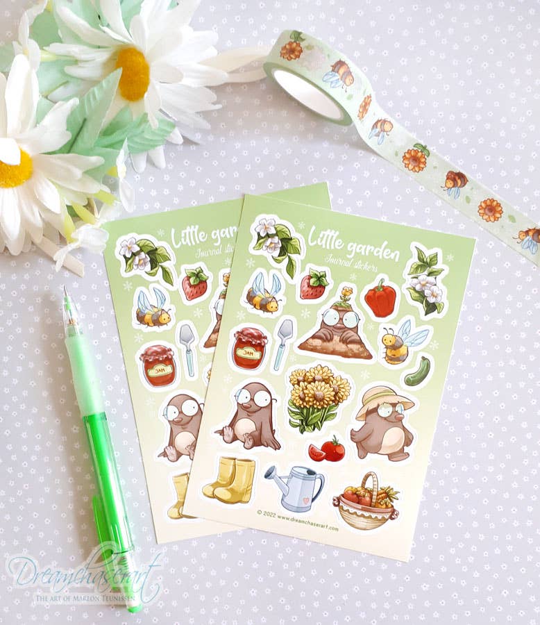 Little garden Sticker sheet