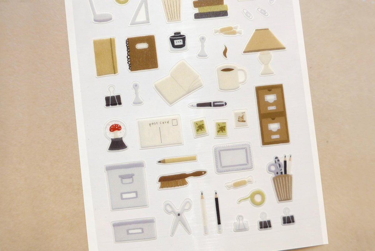 Writing Corner Sticker Sheet by Suatelier