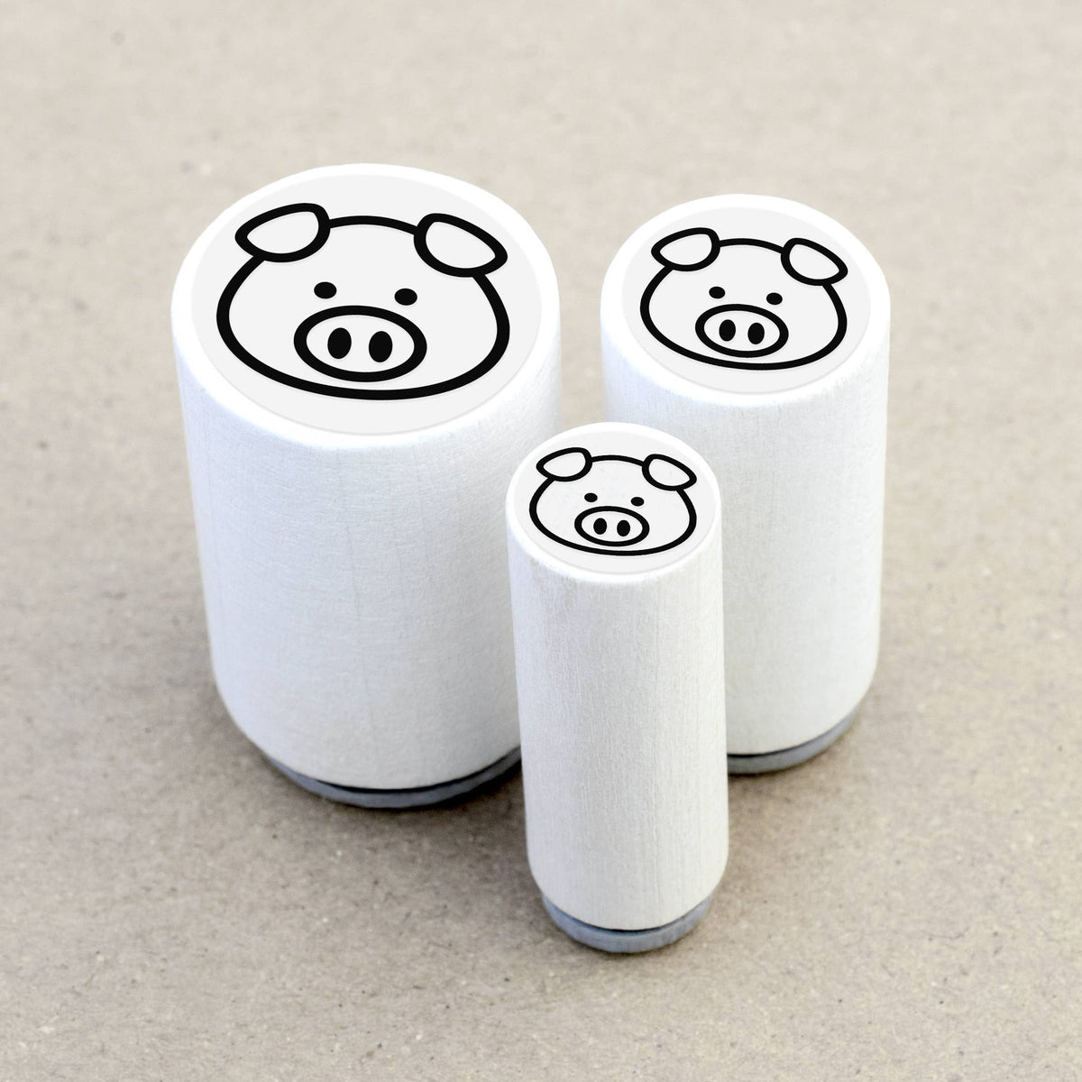 Pig Face Mini Stamp | Merry & Bright