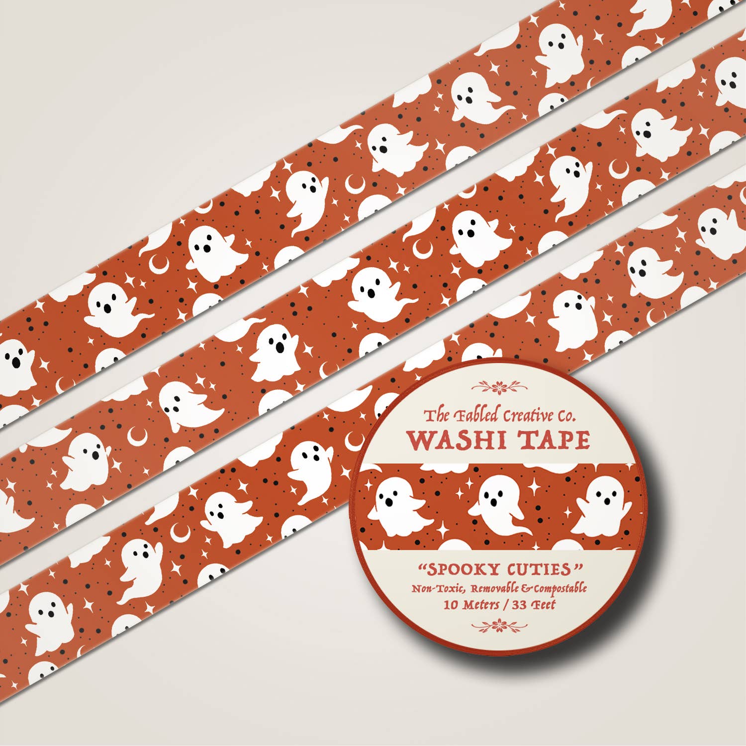 Spookie Cuties Washi Tape | The Fabled Creative Co.
