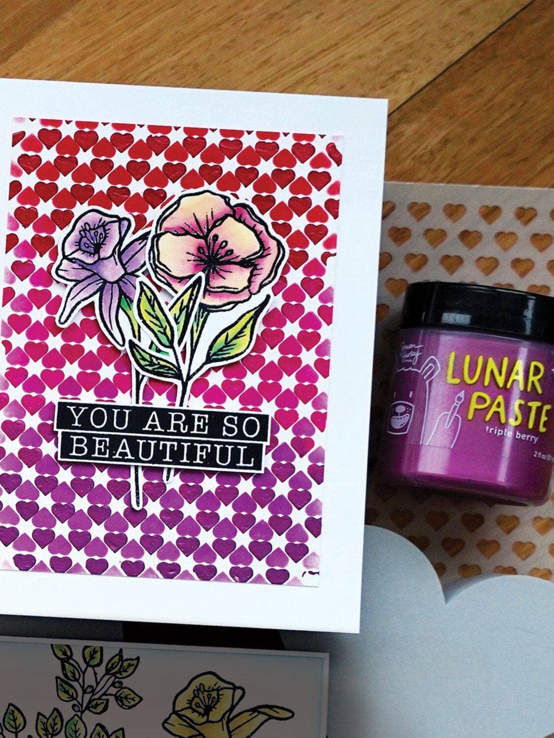 Simon Hurley create. Lunar Paste Triple Berry, 2oz