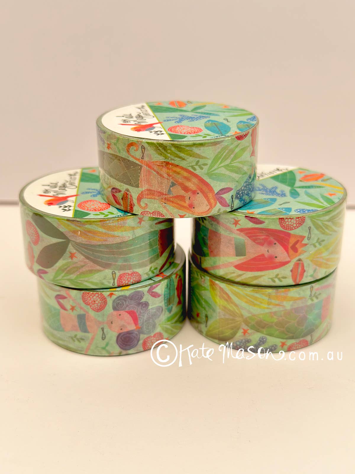 Mermaid Washi Tape | Kate Mason Artist