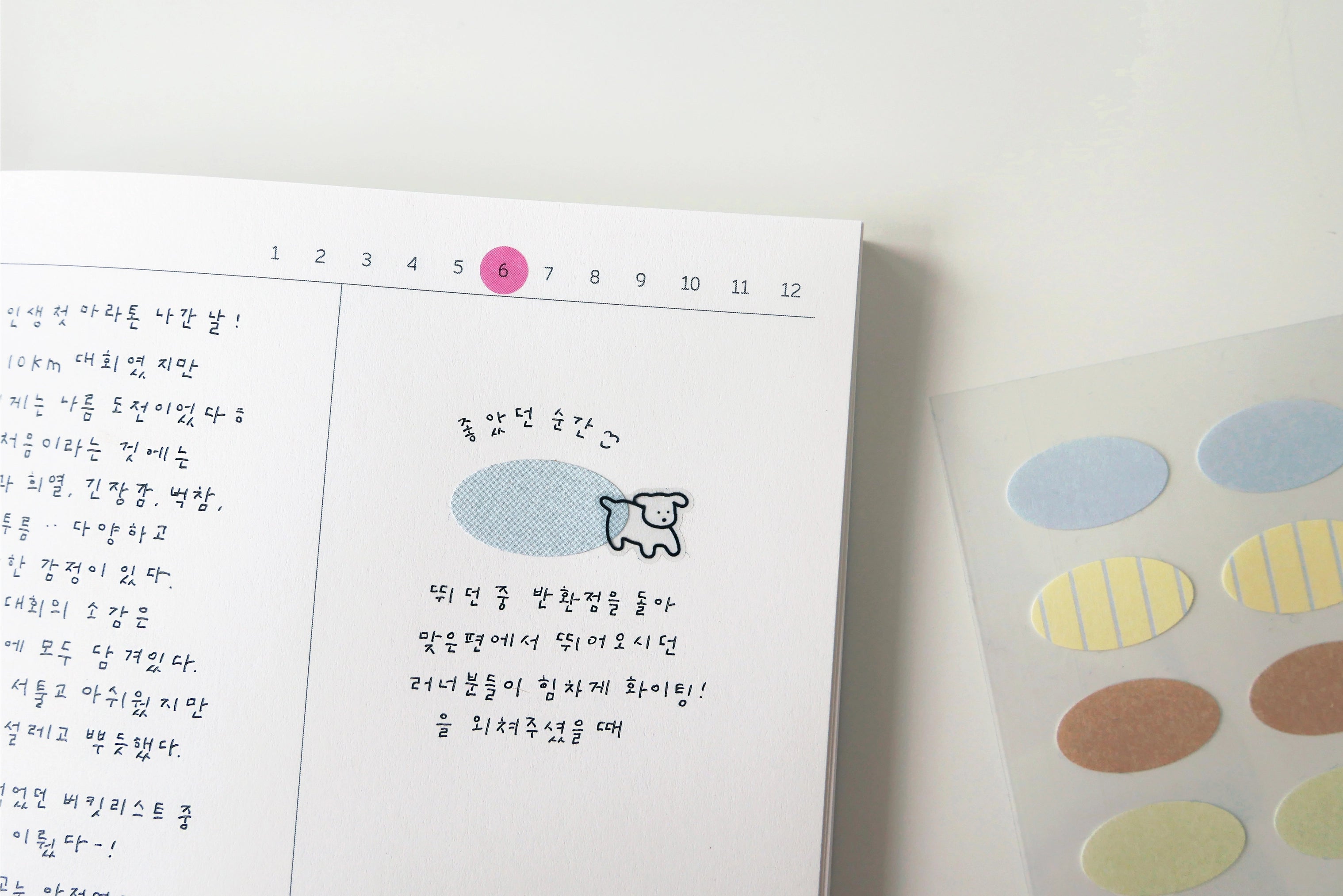 Pastel Oval Seal Stickers | Color Dot Labels for Planners, 3 Sheets (Suatelier)