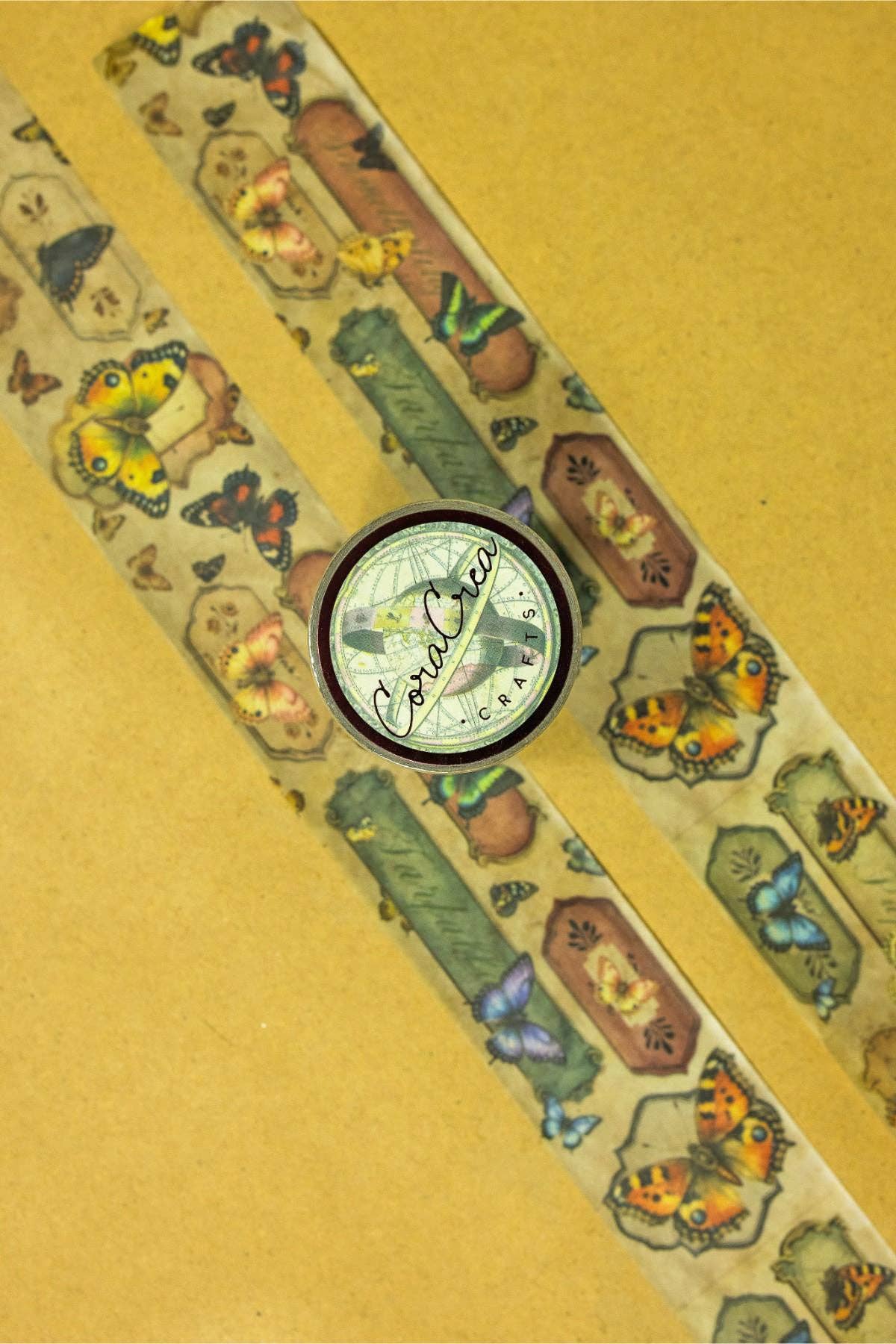 Butterflies Collection Washi Tape | CoraCreaCrafts