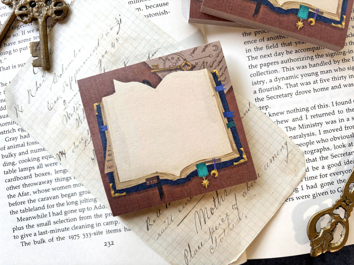 Wizard's Tome Sticky Note by The Creeping Moon | Papertail Fox