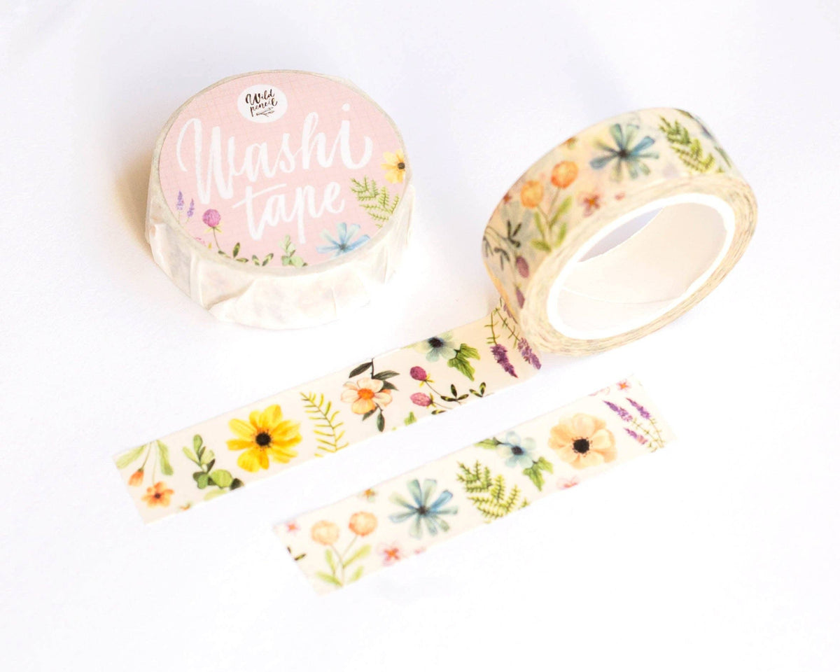 Florals Washi Tape by Wild Pencil Studio | Papertail Fox