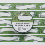 Adventure Banners Washi Tape