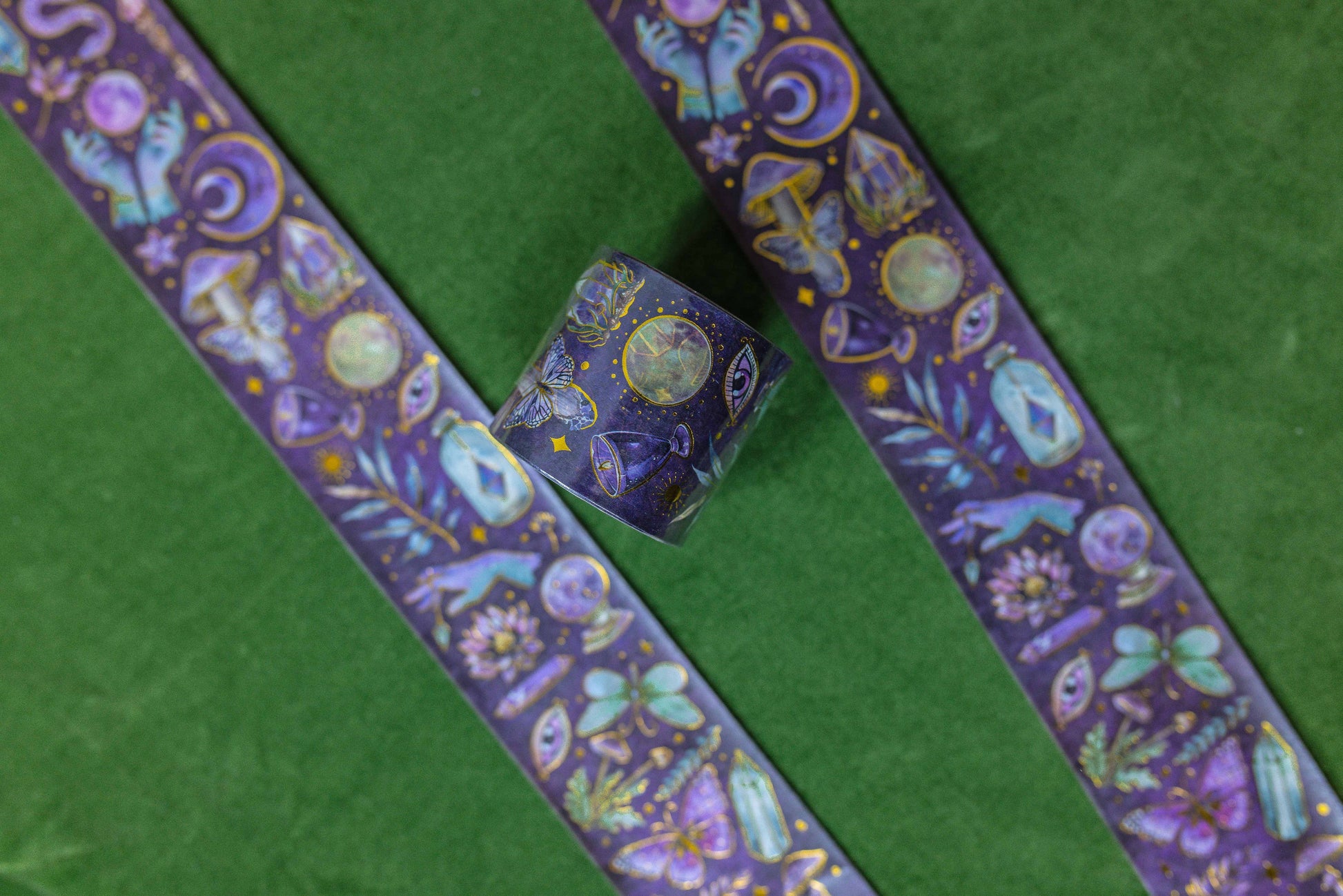 Magical Night Foil Washi Tape by CoraCreaCrafts | Papertail Fox