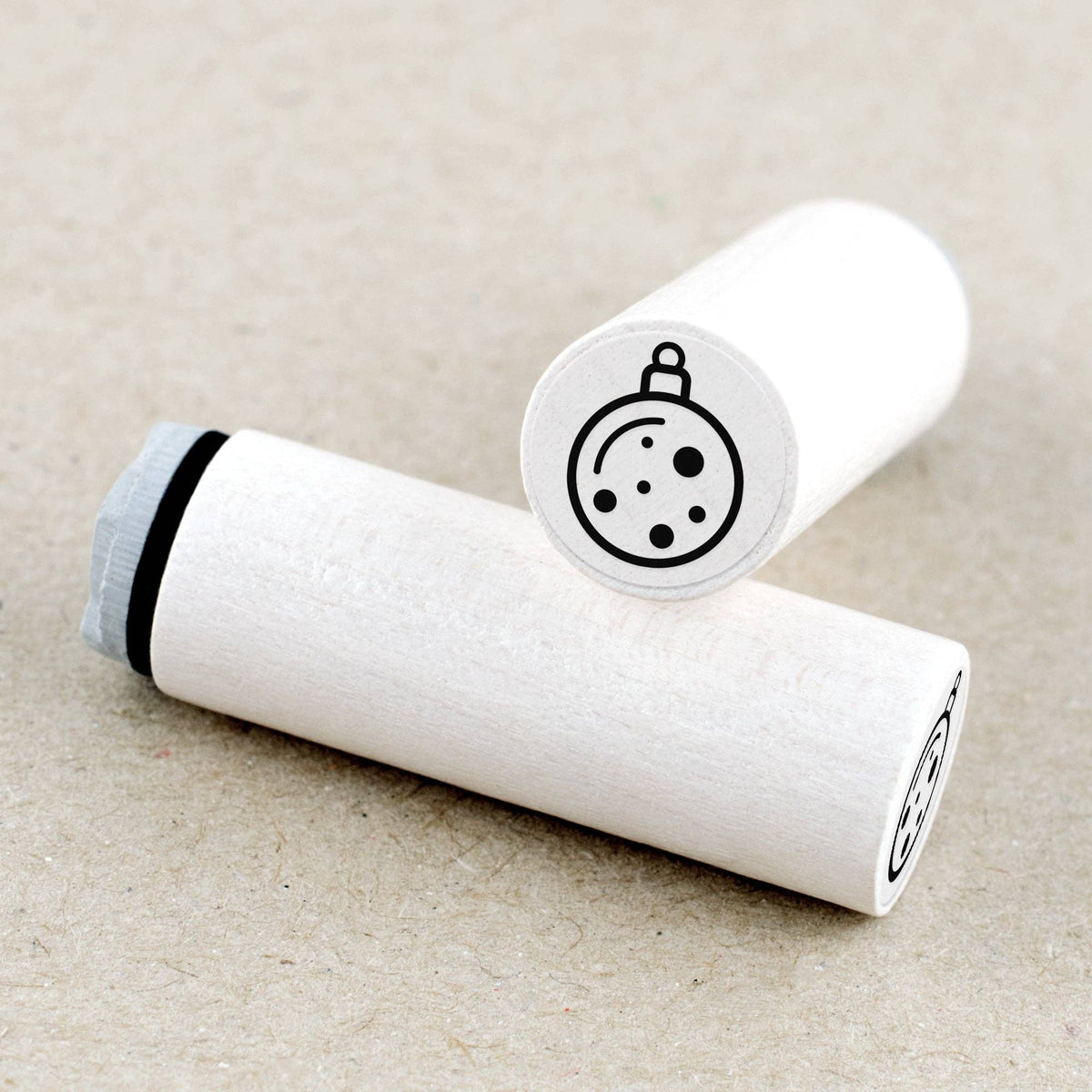 Speckled Ornament Mini Stamp by Merry & Bright | Papertail Fox