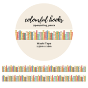 Colourful Books - Washi Tape