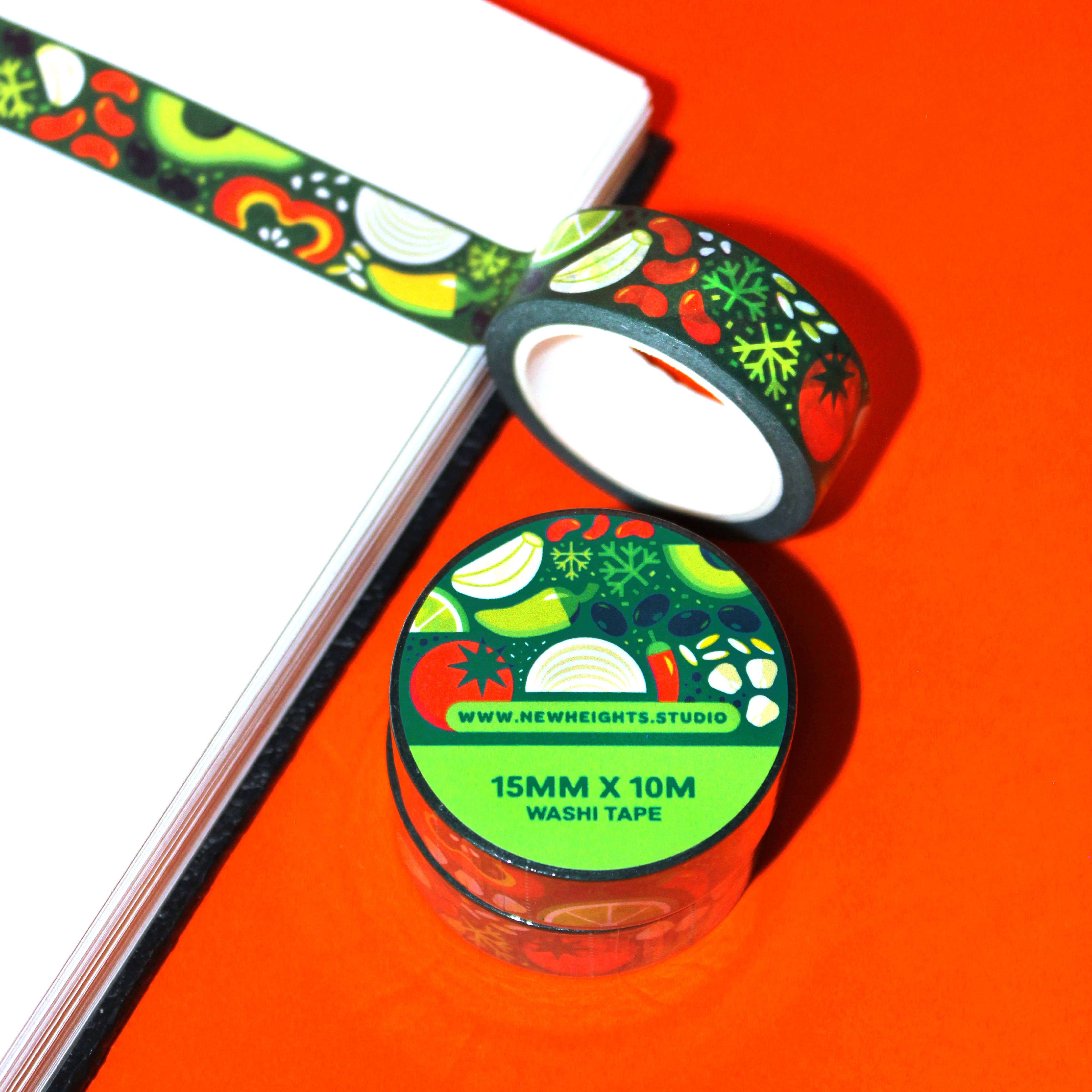 Latin Produce Washi Tape | New Heights Studio