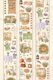 In a Cozy House Transparent Tape by CoraCreaCrafts | Papertail Fox