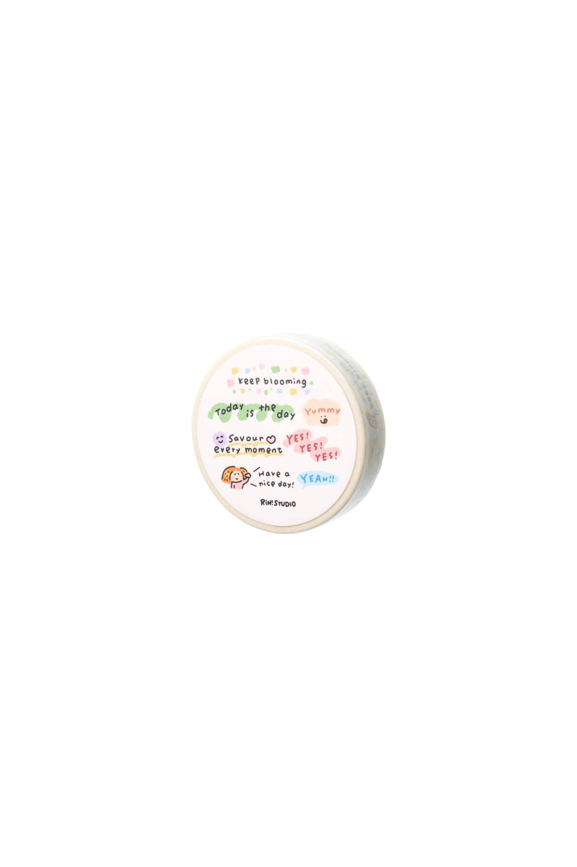 Have a Nice Day Mini Washi Tape by RiN! Studio | Papertail Fox
