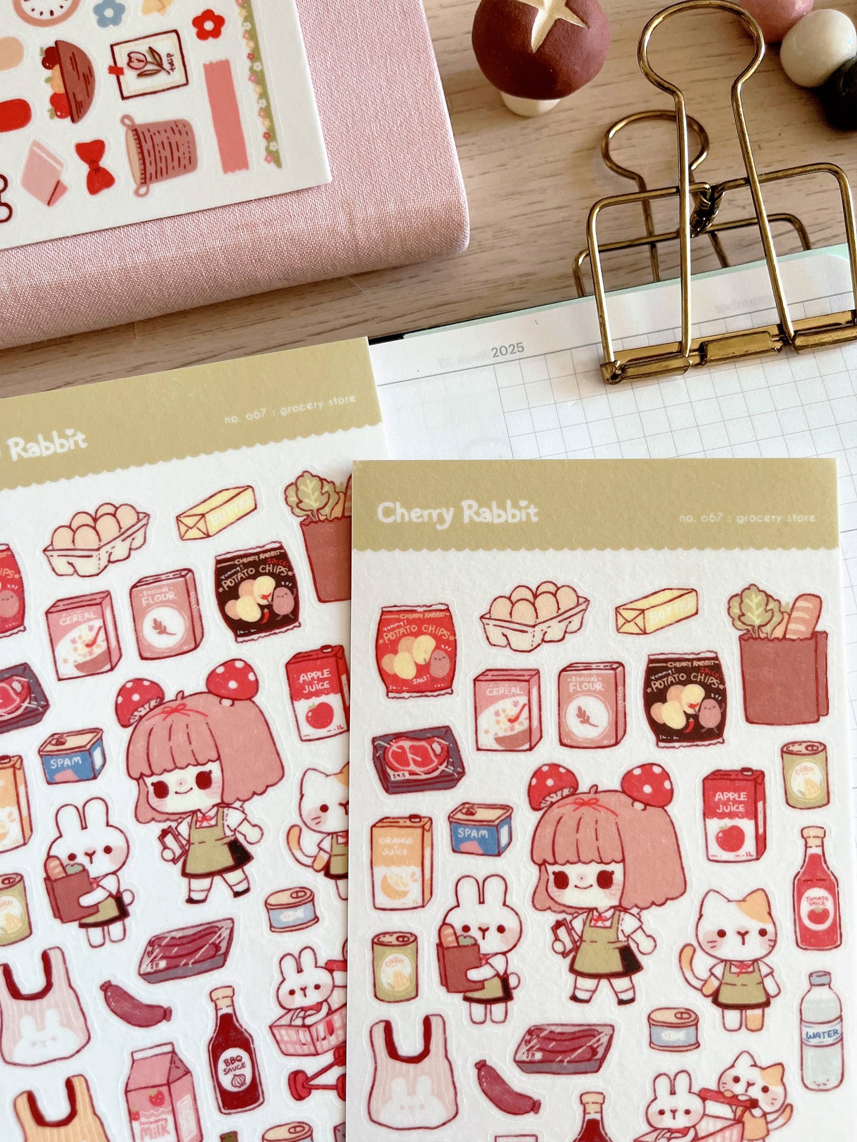 Grocery Store Sticker Sheet no.067 by Cherry Rabbit | Papertail Fox