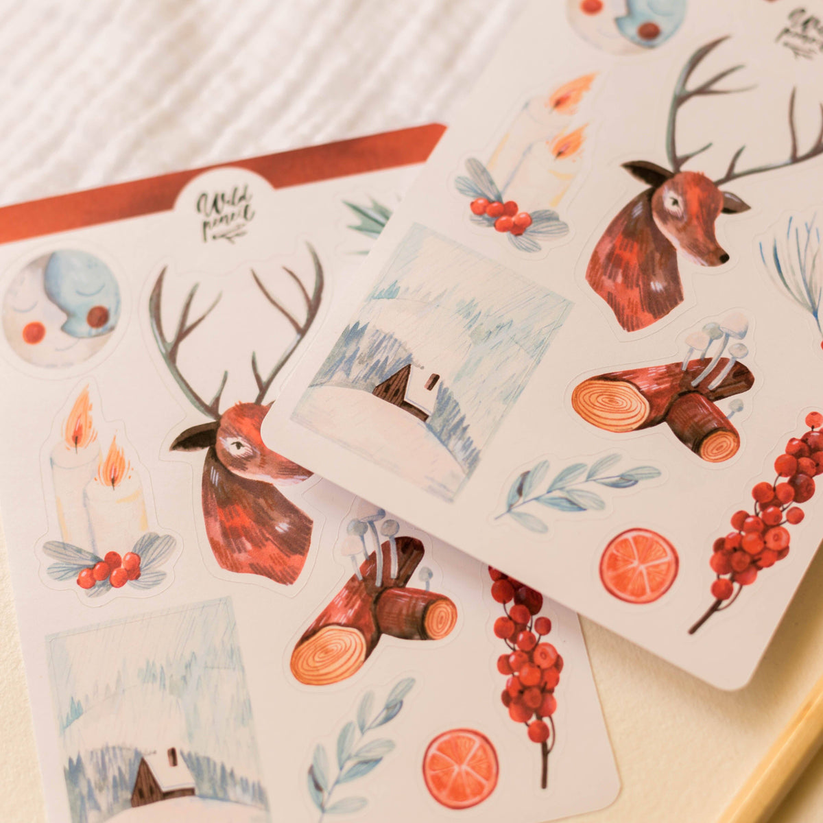 Winter Solstice Sticker Sheet | Wild Pencil Studio
