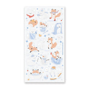 Winter Foxes Sticker Sheet by Stickii | Papertail Fox