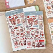 Cherry's Postal Service Sticker Sheet no.081 - Papertail Fox