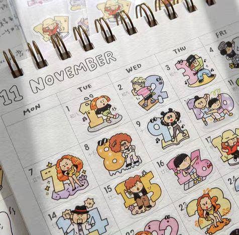 Dance Floor Sticker Sheet | RiN! Studio