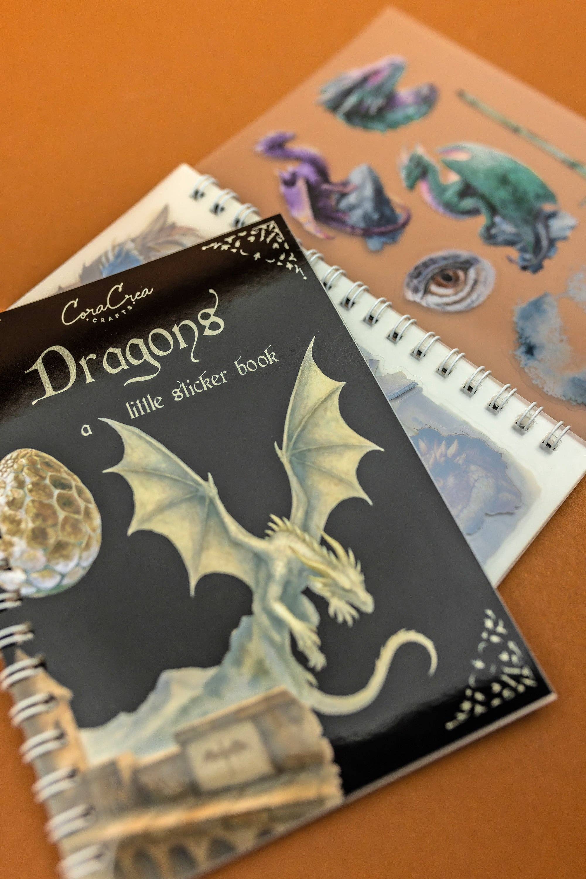 Dragons Sticker Book | CoraCreaCrafts