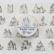 Fantasy Castles & Towers Washi Tape - Mapmaker Series