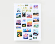 Tiny Landscapes Vinyl Sticker Sheet by Wild Pencil Studio | Papertail Fox
