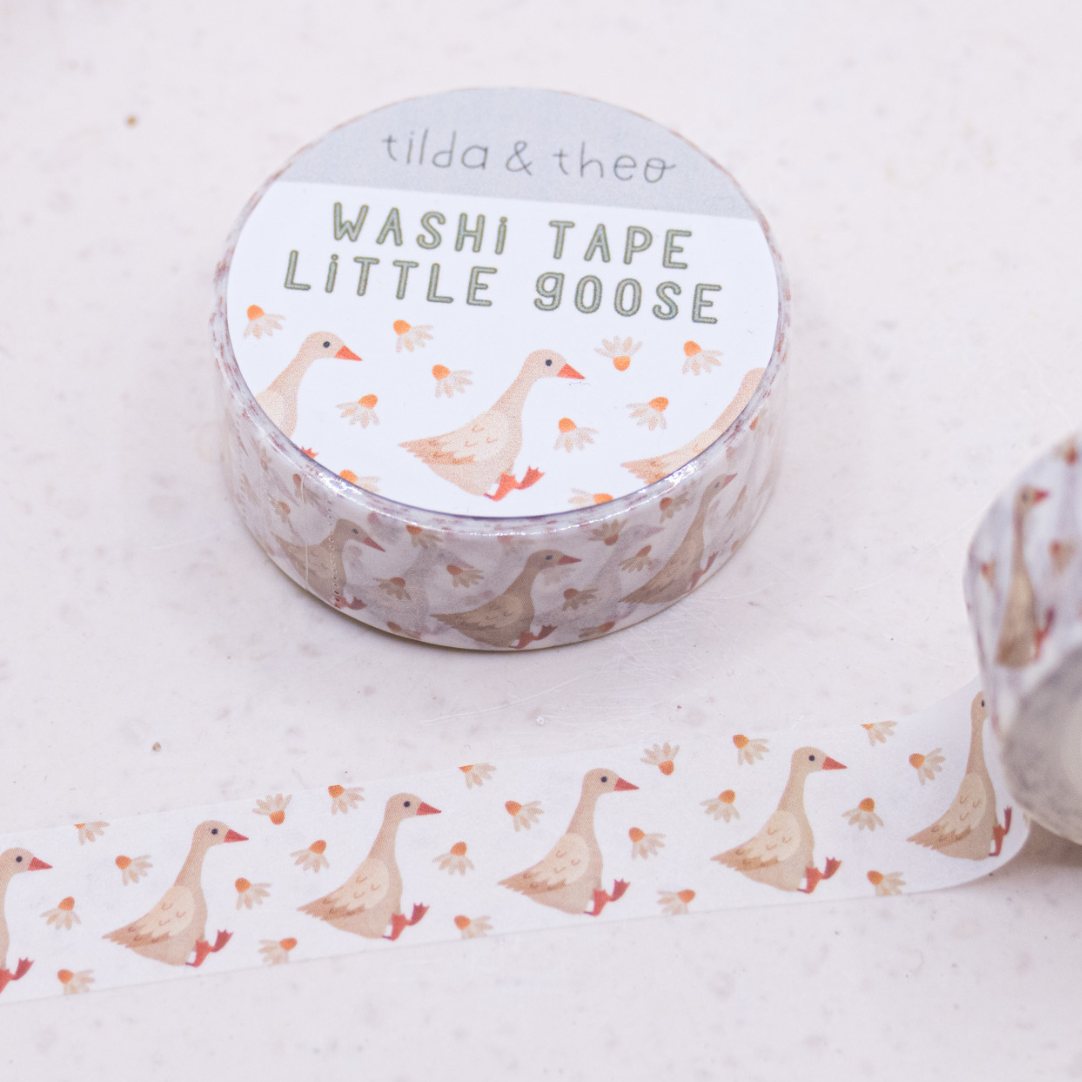 Geese Washi Tape | Tilda & Theo