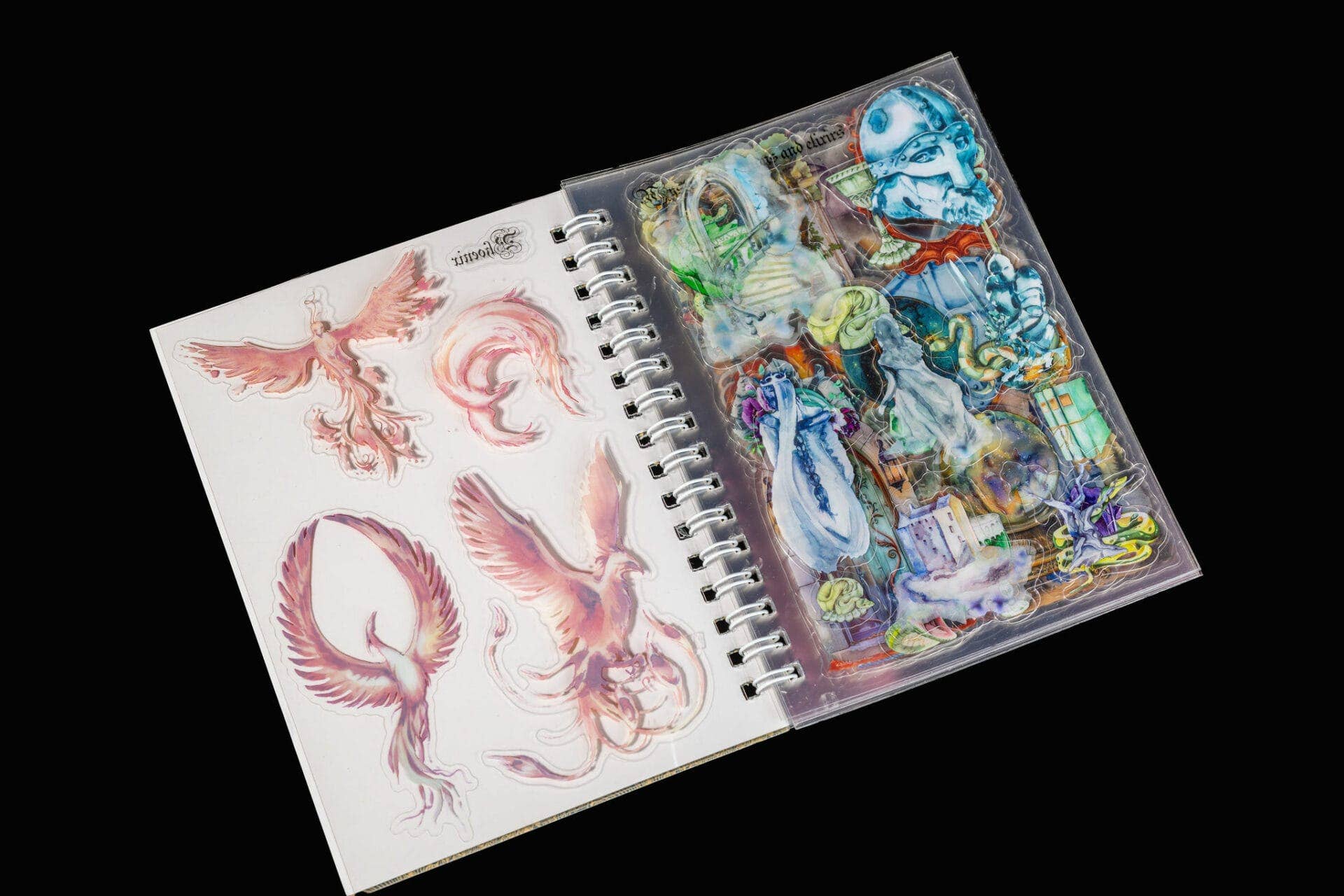Fantasy Sticker Book | CoraCreaCrafts