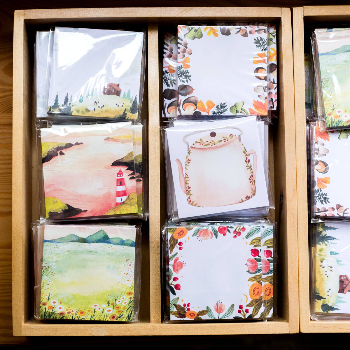 Lighthouse on a Cliff Sticky Notes | Wild Pencil Studio