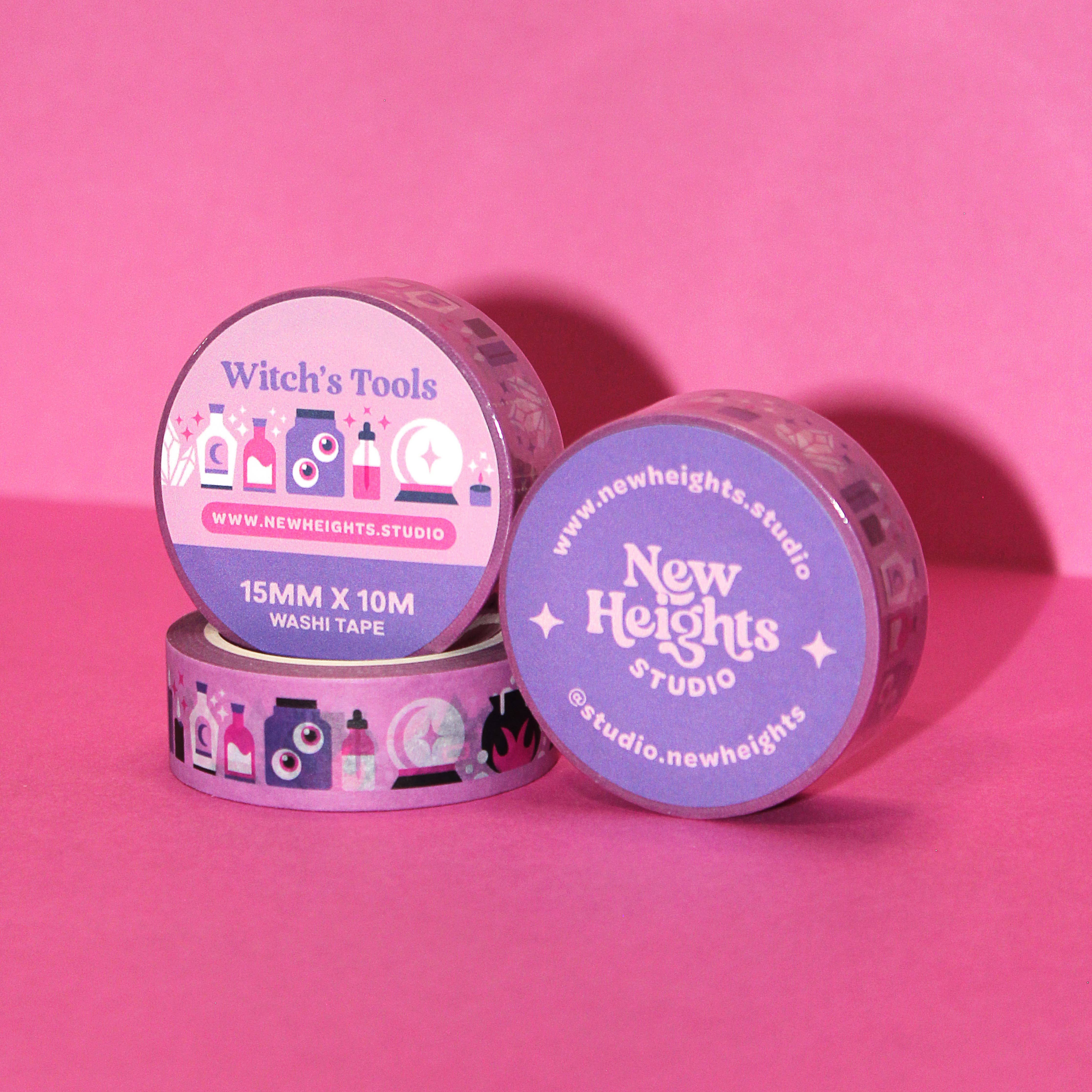 Witch's Apothecary Washi Tape | New Heights Studio