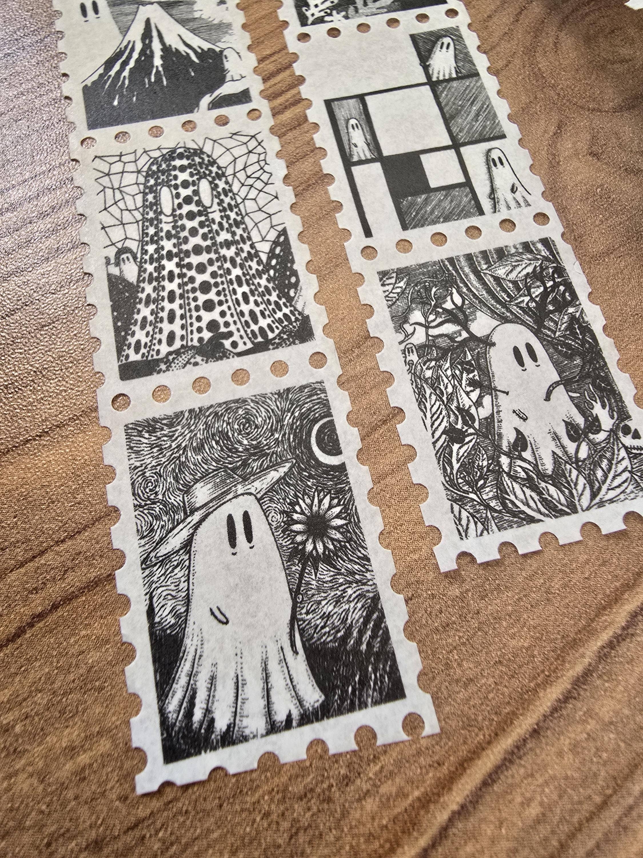 Creative Spirits Stamp Washi Tape #1 - Ghosts of Art History by Jon Turner | Papertail Fox