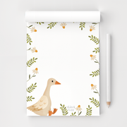 Spring Geese Notepad | Tilda & Theo