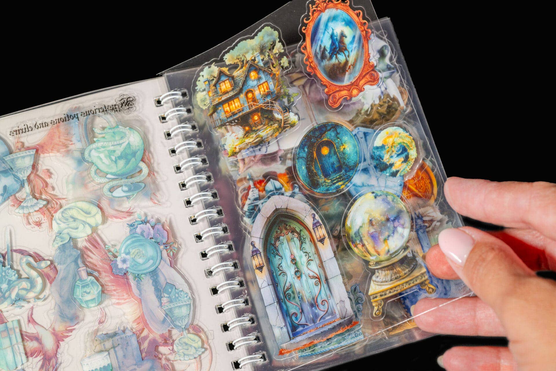 Fantasy Sticker Book | CoraCreaCrafts