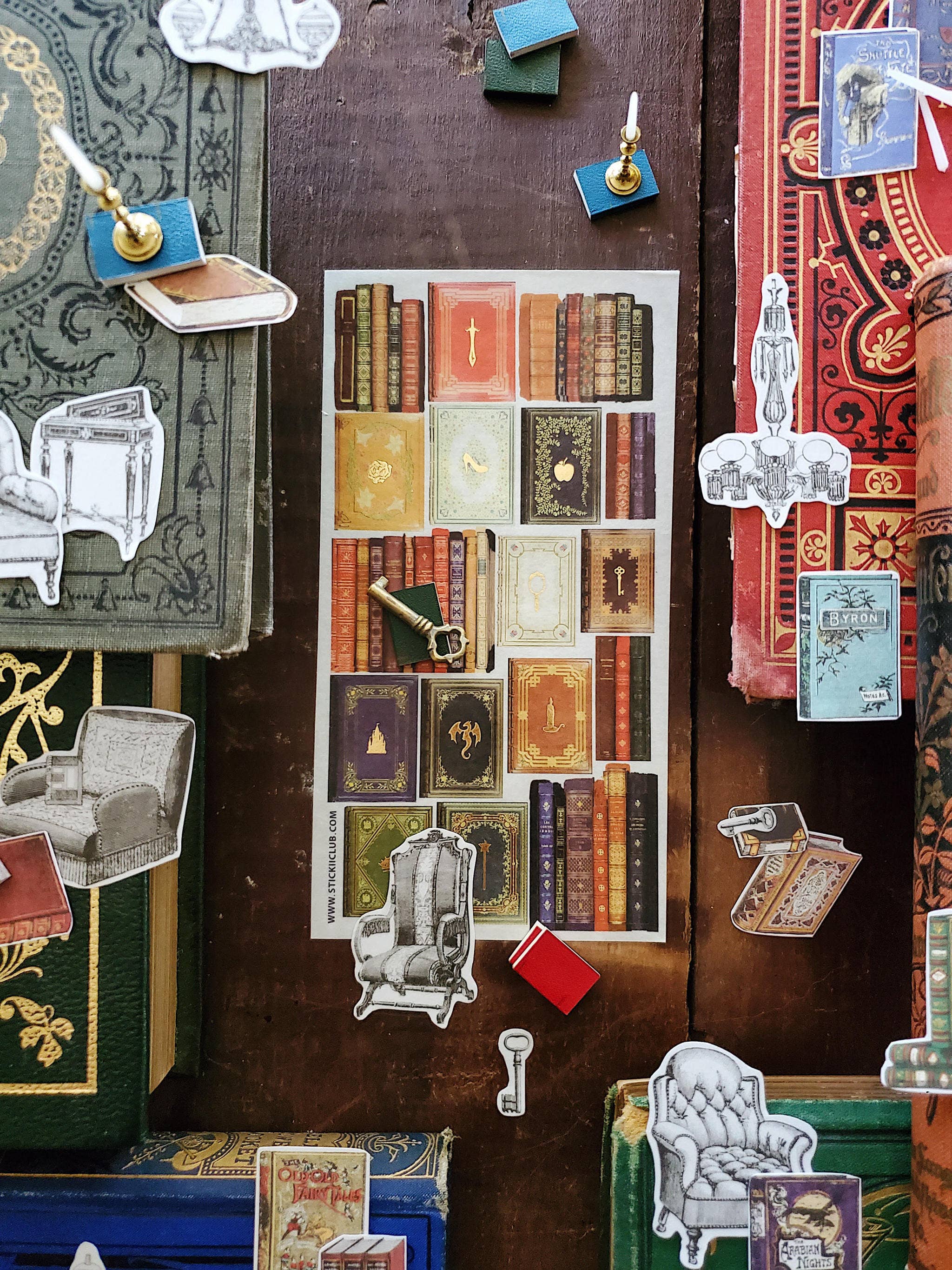 Fairytale Library Sticker Sheet | Stickii