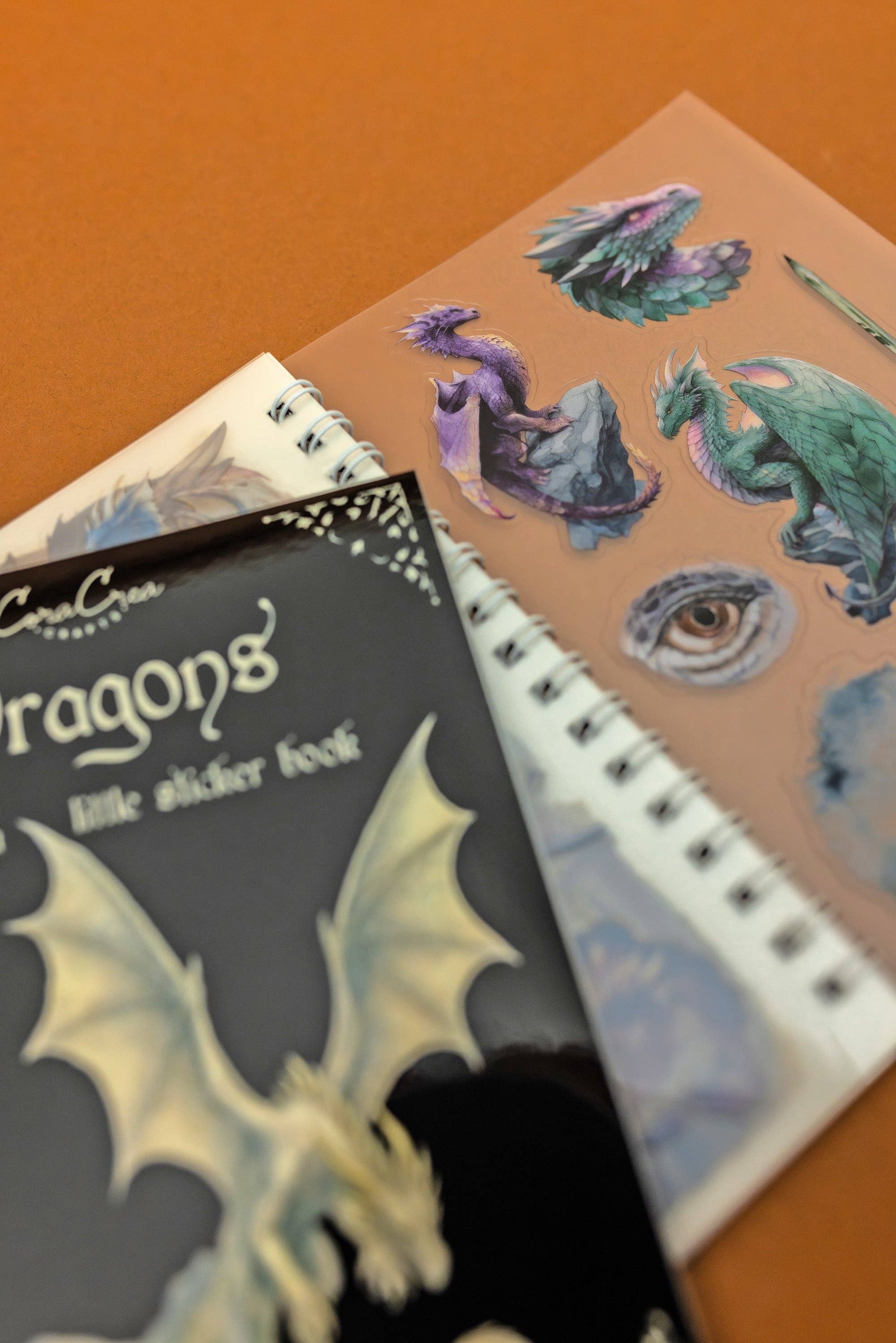 Dragons Sticker Book | CoraCreaCrafts
