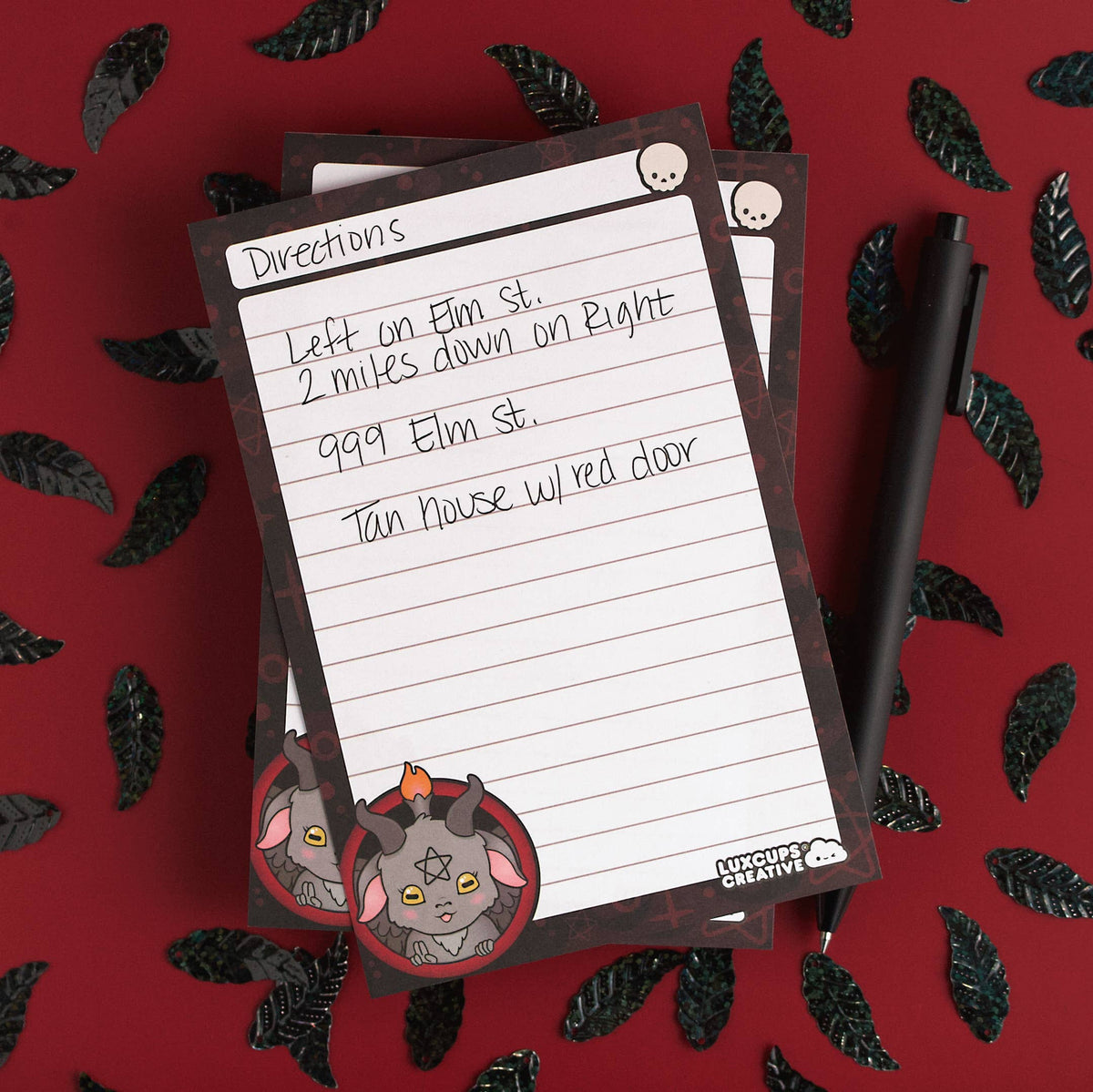 Baphomet Notepad | LuxCups Creative