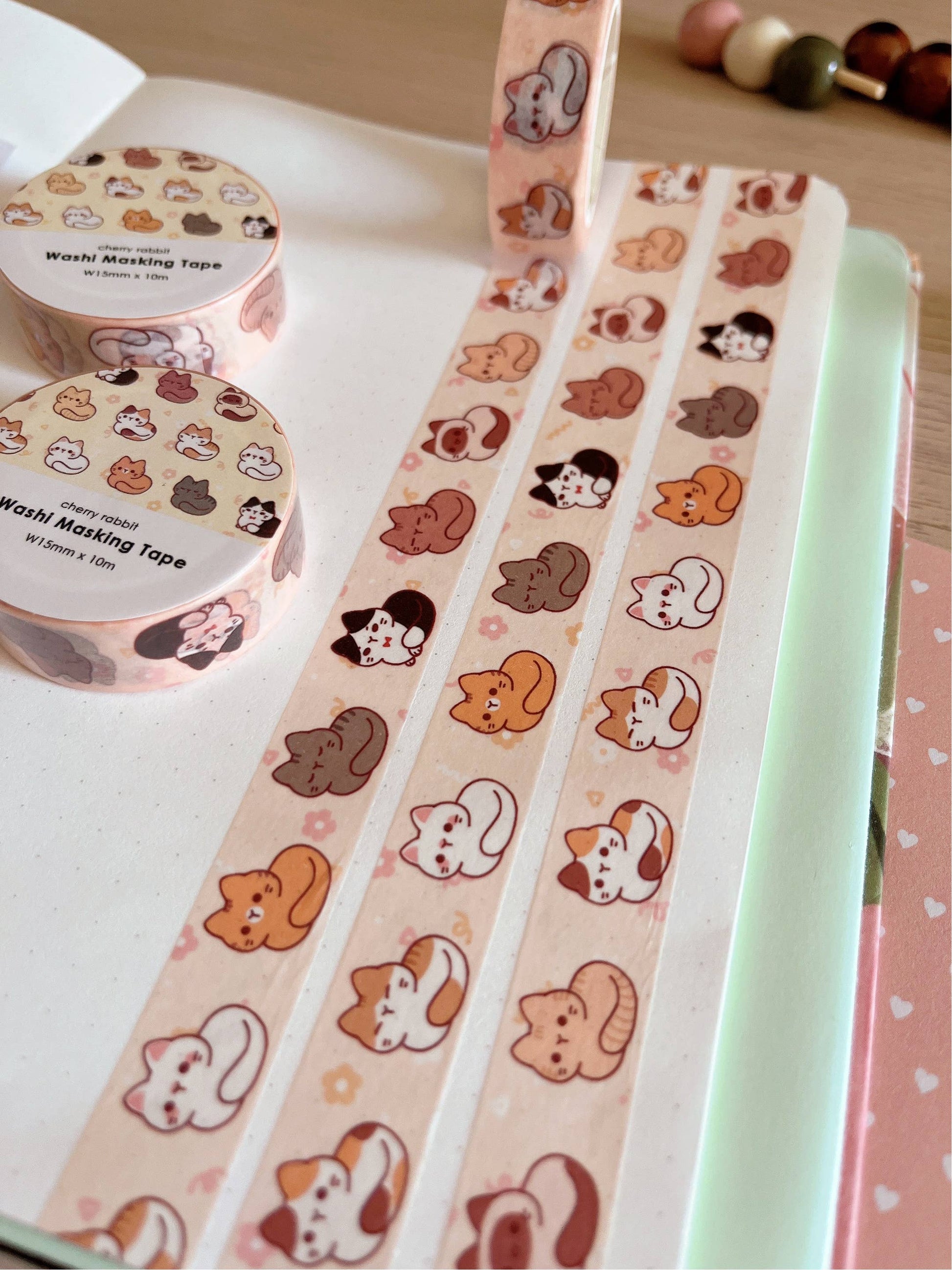 Cat Loafs Washi Tape by Cherry Rabbit | Papertail Fox