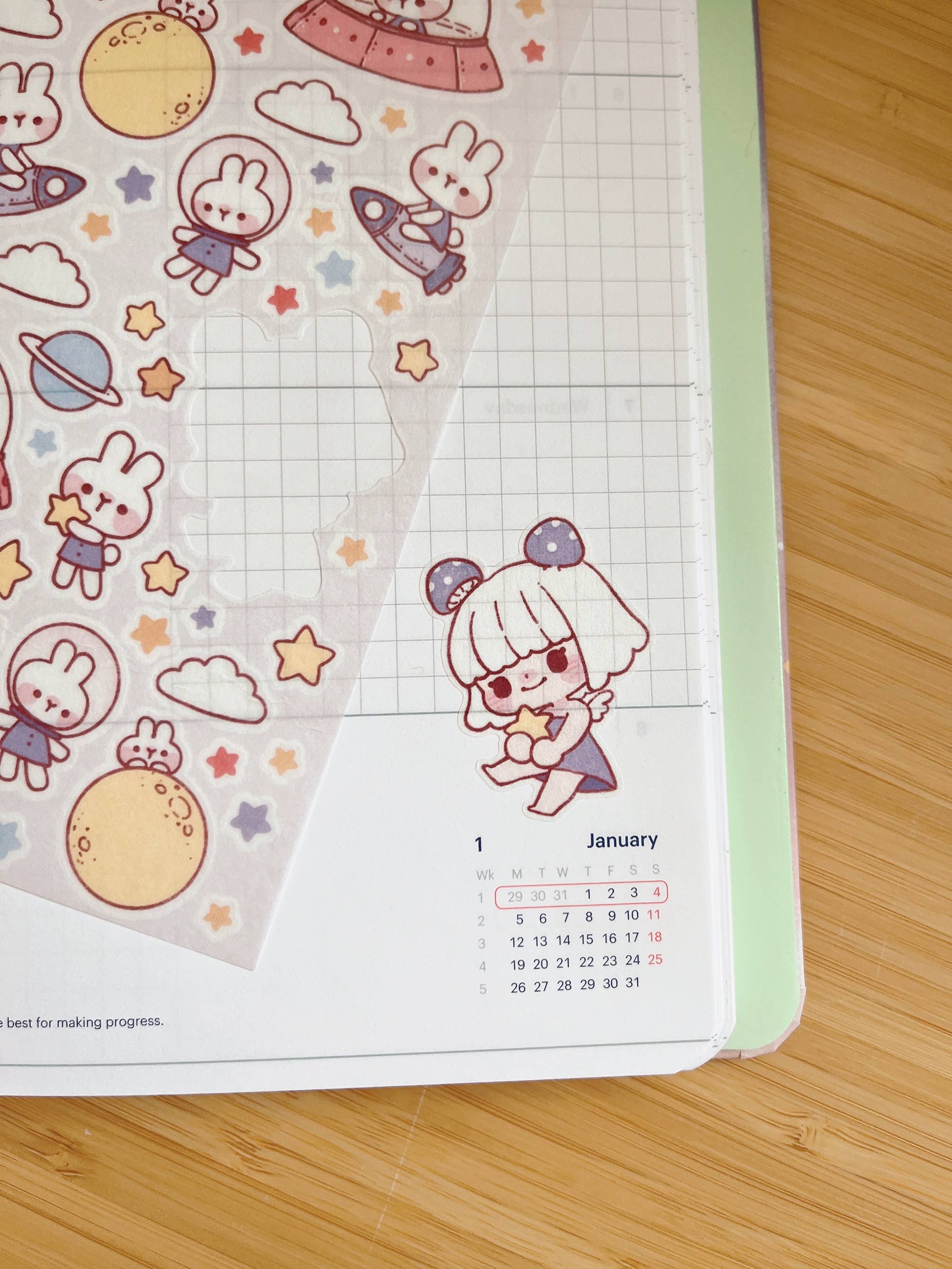 Space Adventure Sticker Sheet no.090 by Cherry Rabbit | Papertail Fox
